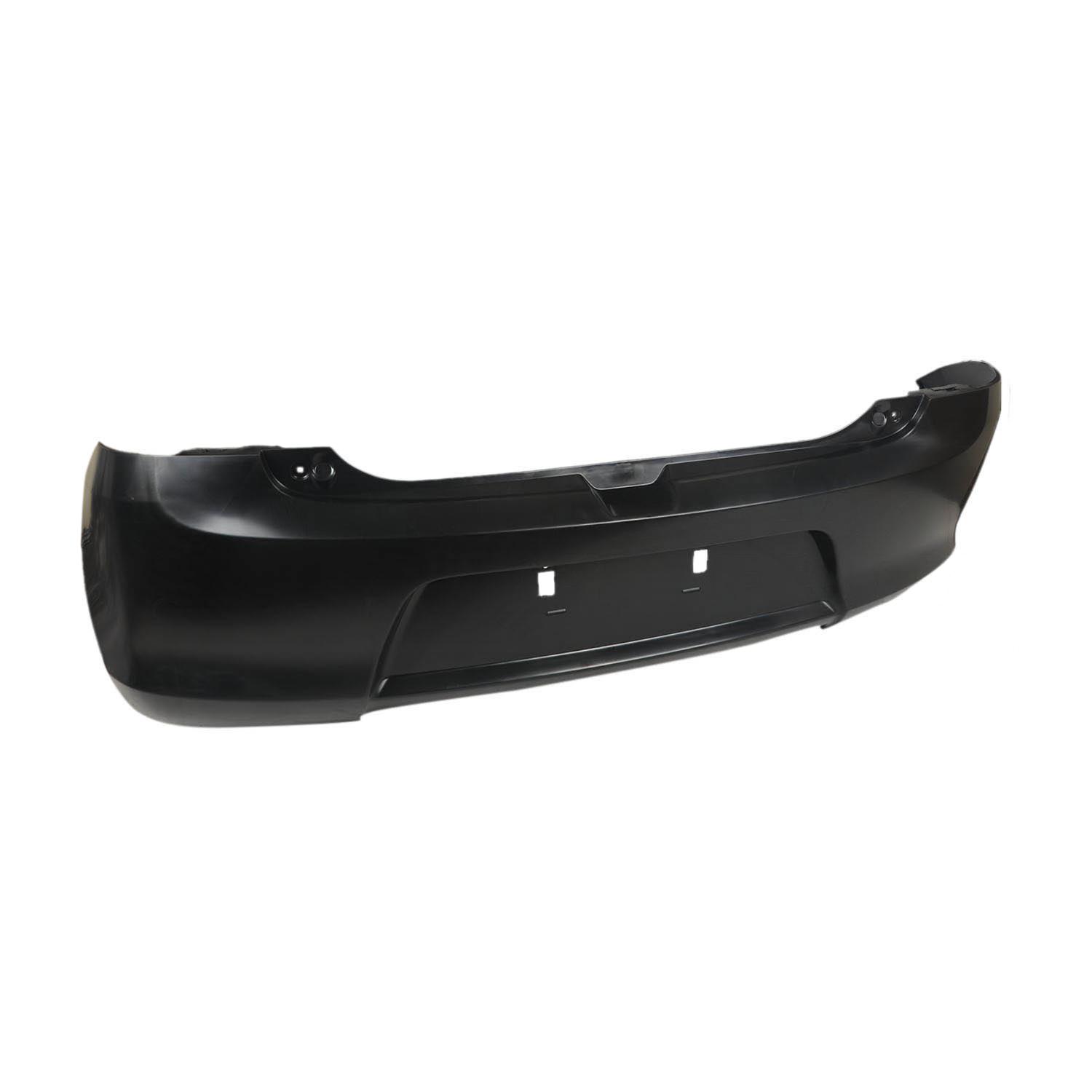 PARAGOLPE TRAS. NEGRO LISO S/AGUJERO SENSOR -ORIGINAL-