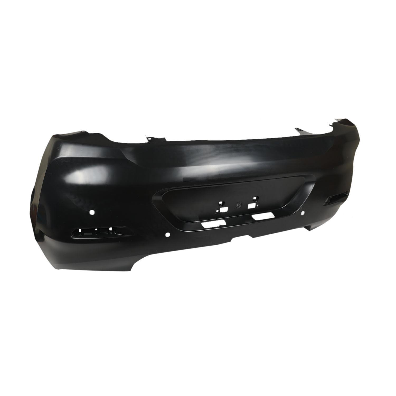 PARAGOLPE TRAS. NEGRO LISO C/AGUJERO SENSOR -ORIGINAL-