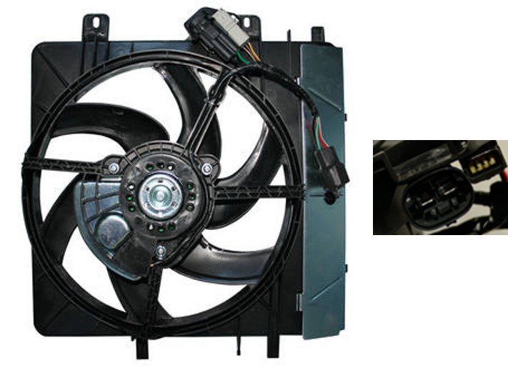 ELECTROVENTILADOR CON SOPORTE -TYC-