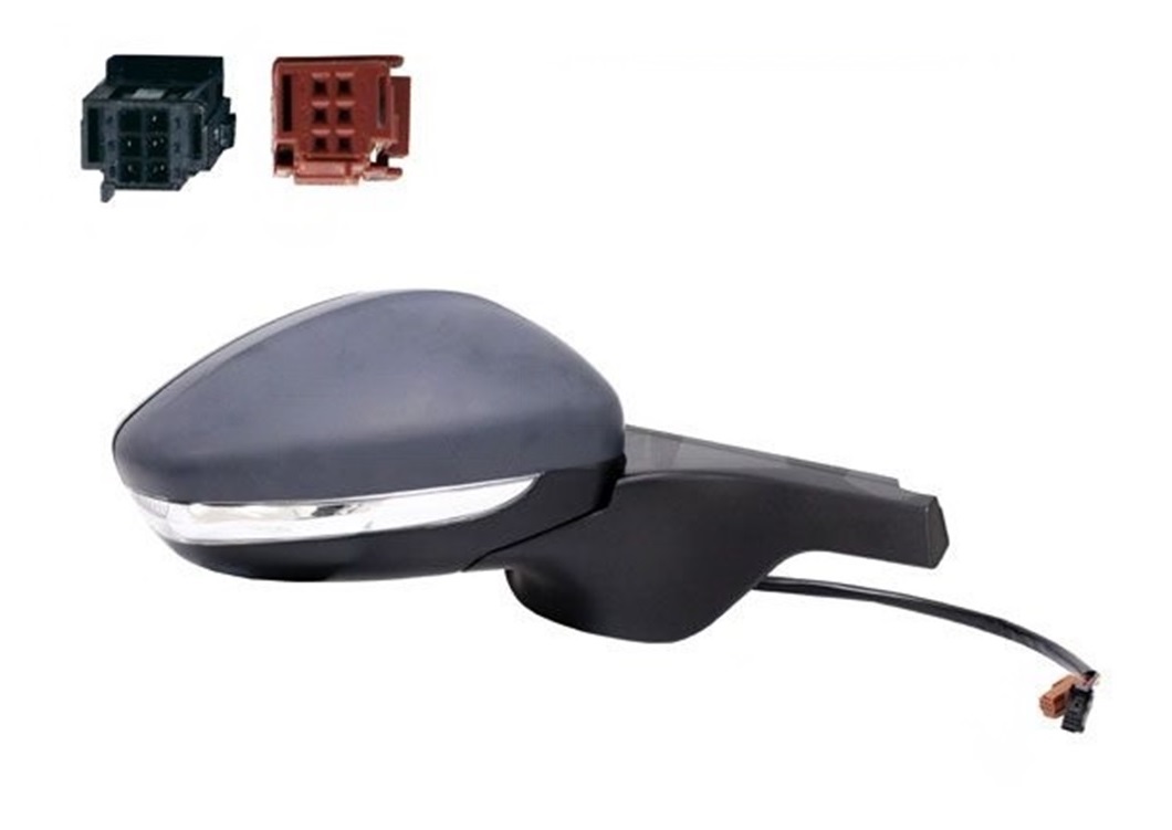 ESPEJO EXT. DER. ELECTRICO C/SENAL PRIMER -TYC-