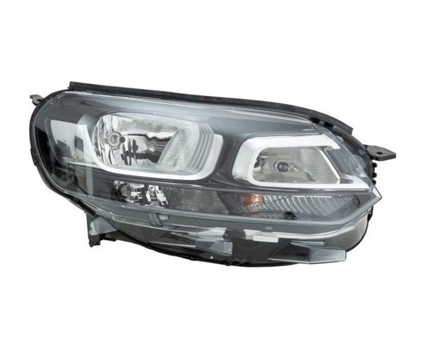 SEMIOPTICA DER. M/ELECTRICO C/MOTOR (H1/H1/H7) -TYC-