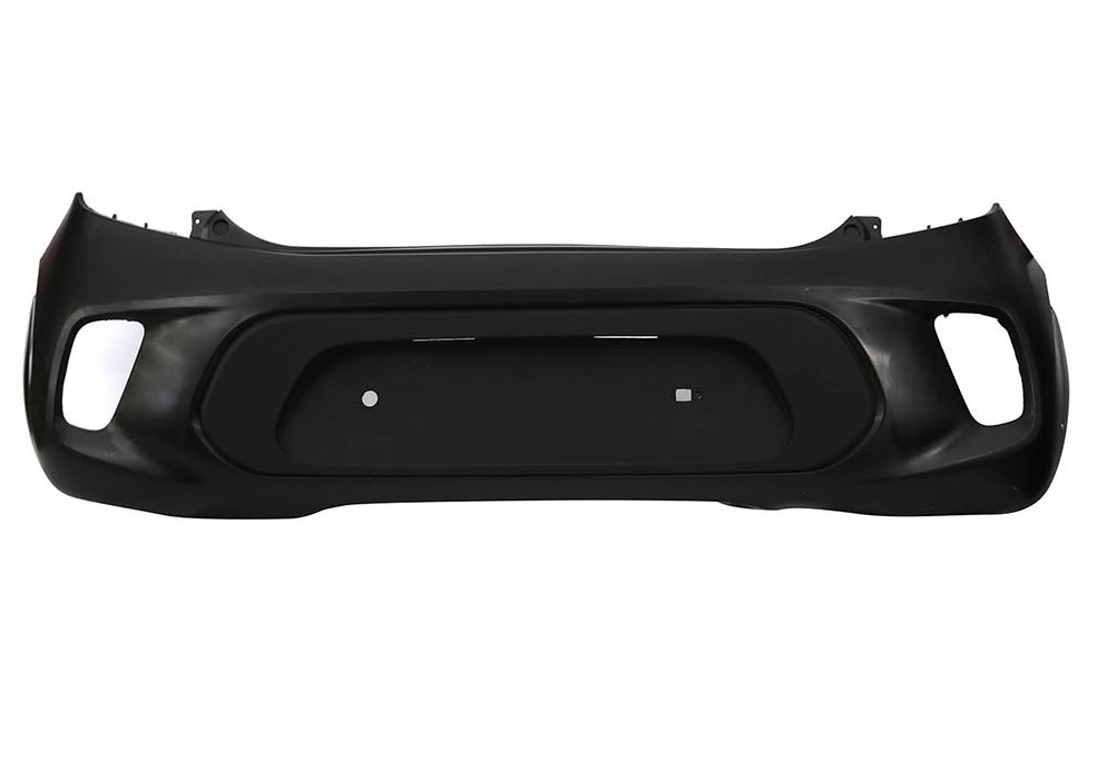 PARAGOLPE TRAS. NEGRO LISO