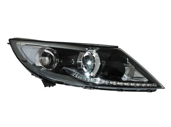 SEMIOPTICA DER. M/ELECTRICO LED (H7/H7) -TYC-