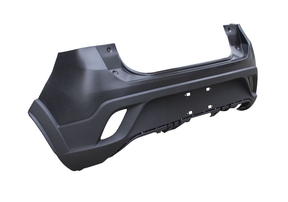 PARAGOLPE TRAS. NEGRO LISO