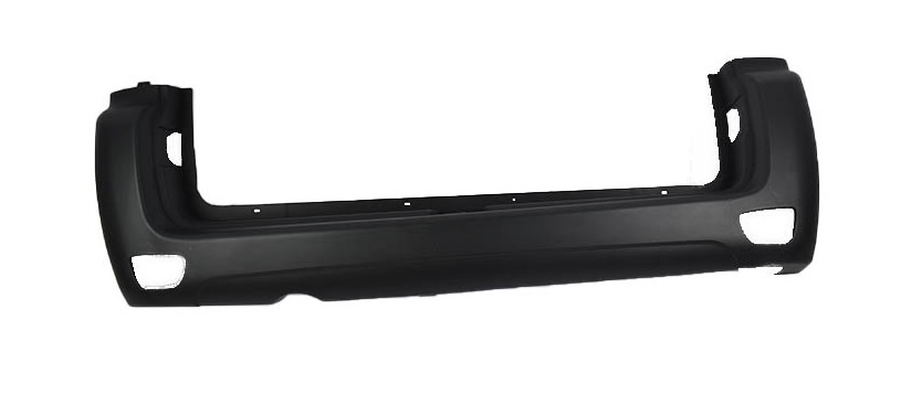 PARAGOLPE TRAS. NEGRO LISO