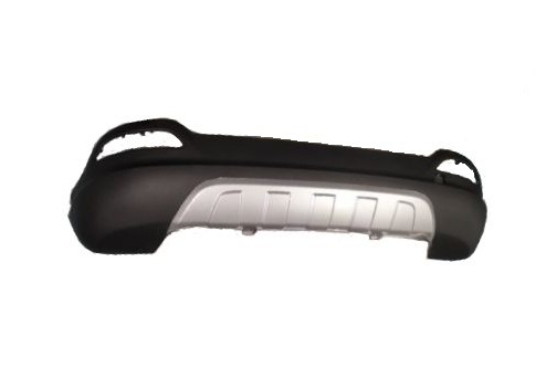 SPOILER PARAGOLPE TRAS. C/APLIQUE GRIS