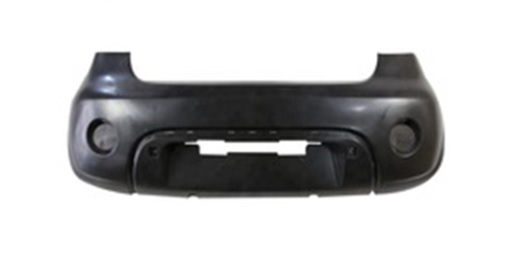PARAGOLPE TRAS. NEGRO LISO