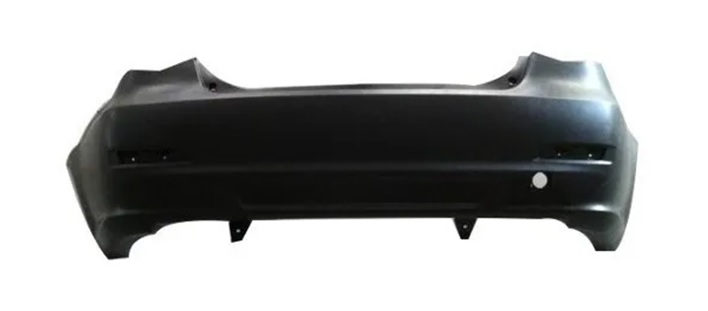 PARAGOLPE TRAS. NEGRO LISO