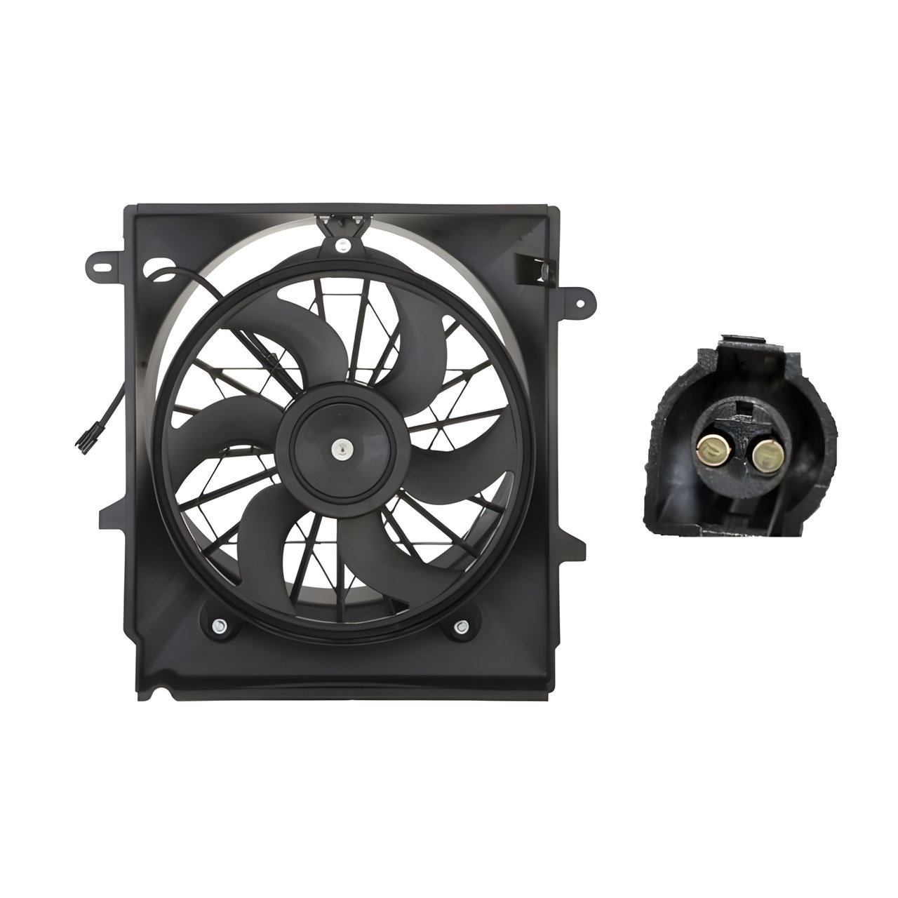 ELECTROVENTILADOR CON SOPORTE -TYC-