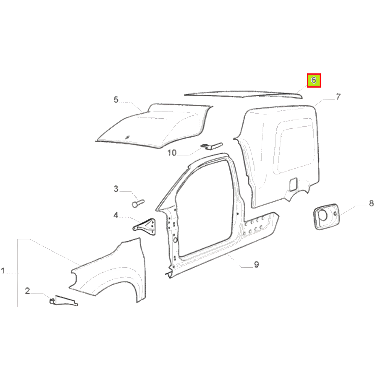 TECHO CAJA -ORIGINAL-