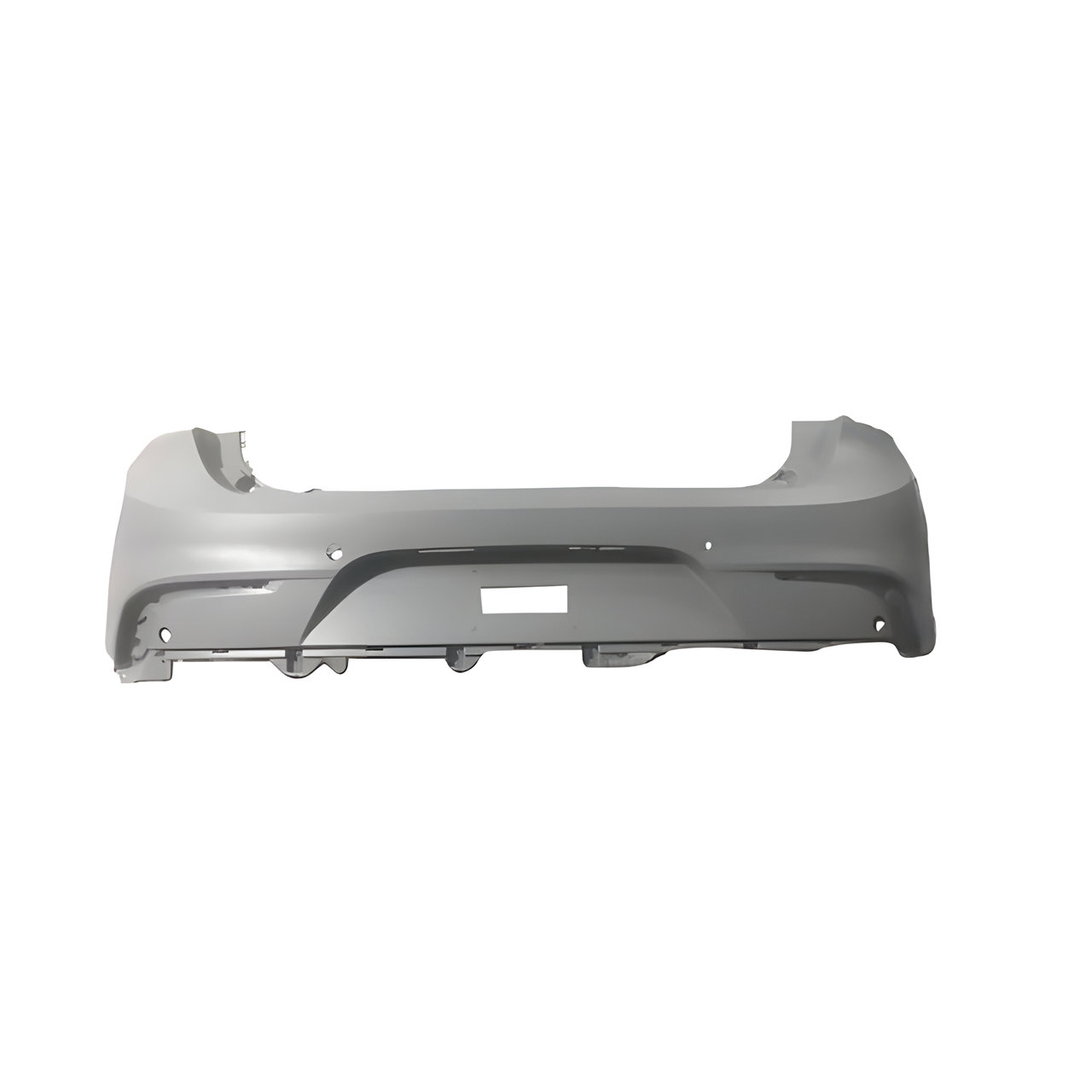 PARAGOLPE TRAS. PRIMER C/AGUJ. SENSOR -ORIGINAL-