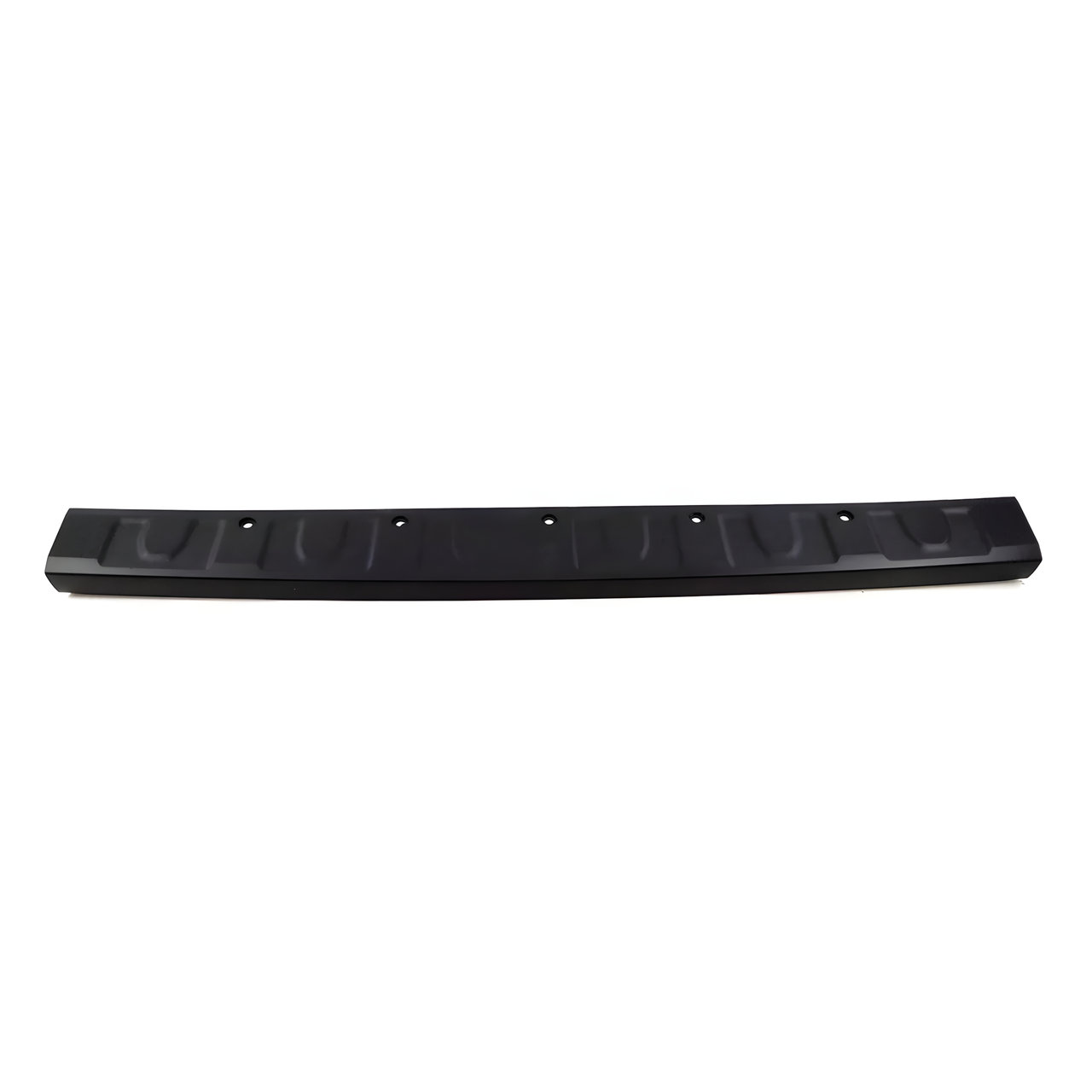 PARAGOLPE TRAS. CENTRAL NEGRO S/AGUJ. SENSOR -ORIGINAL-