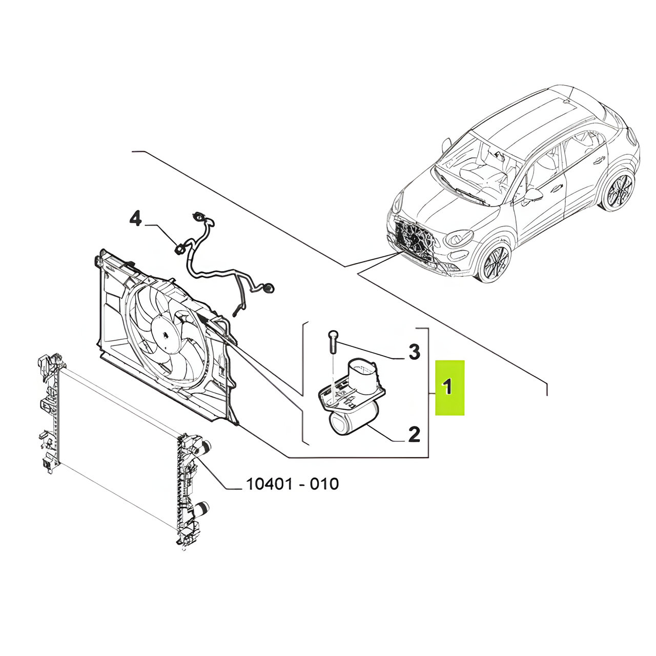 ELECTROVENTILADOR CON SOPORTE -ORIGINAL-