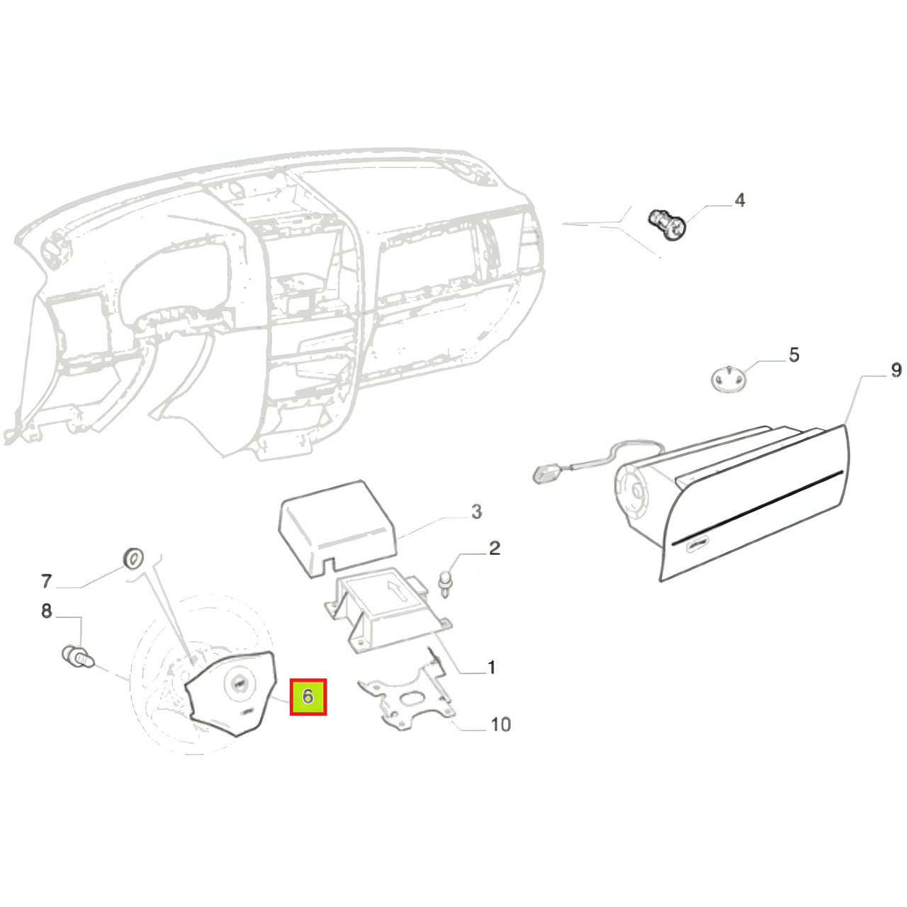 AIRBAG CONDUCTOR -ORIGINAL-