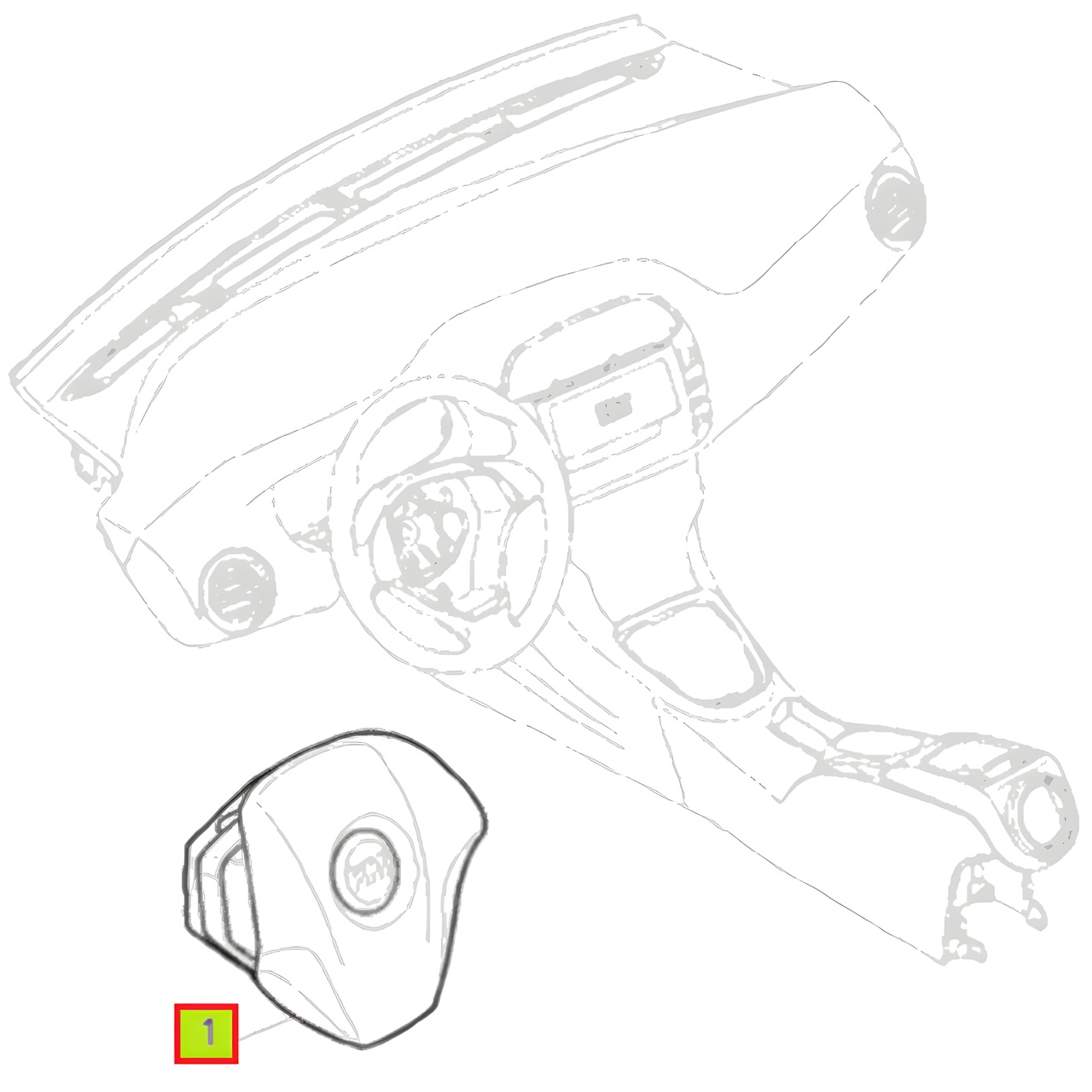 AIRBAG CONDUCTOR -ORIGINAL-
