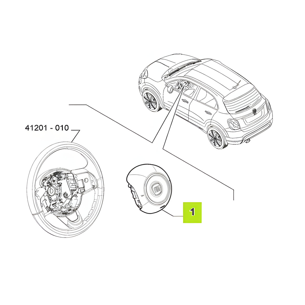 AIRBAG CONDUCTOR -ORIGINAL-