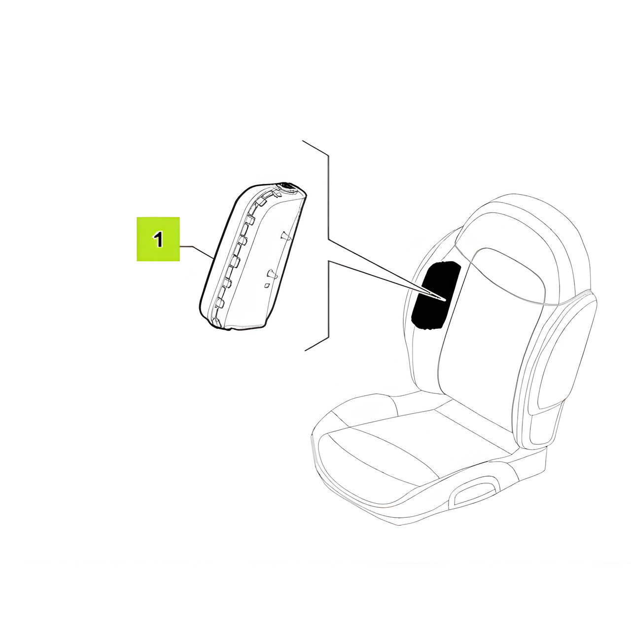 AIRBAG ASIENTO DER. -ORIGINAL-