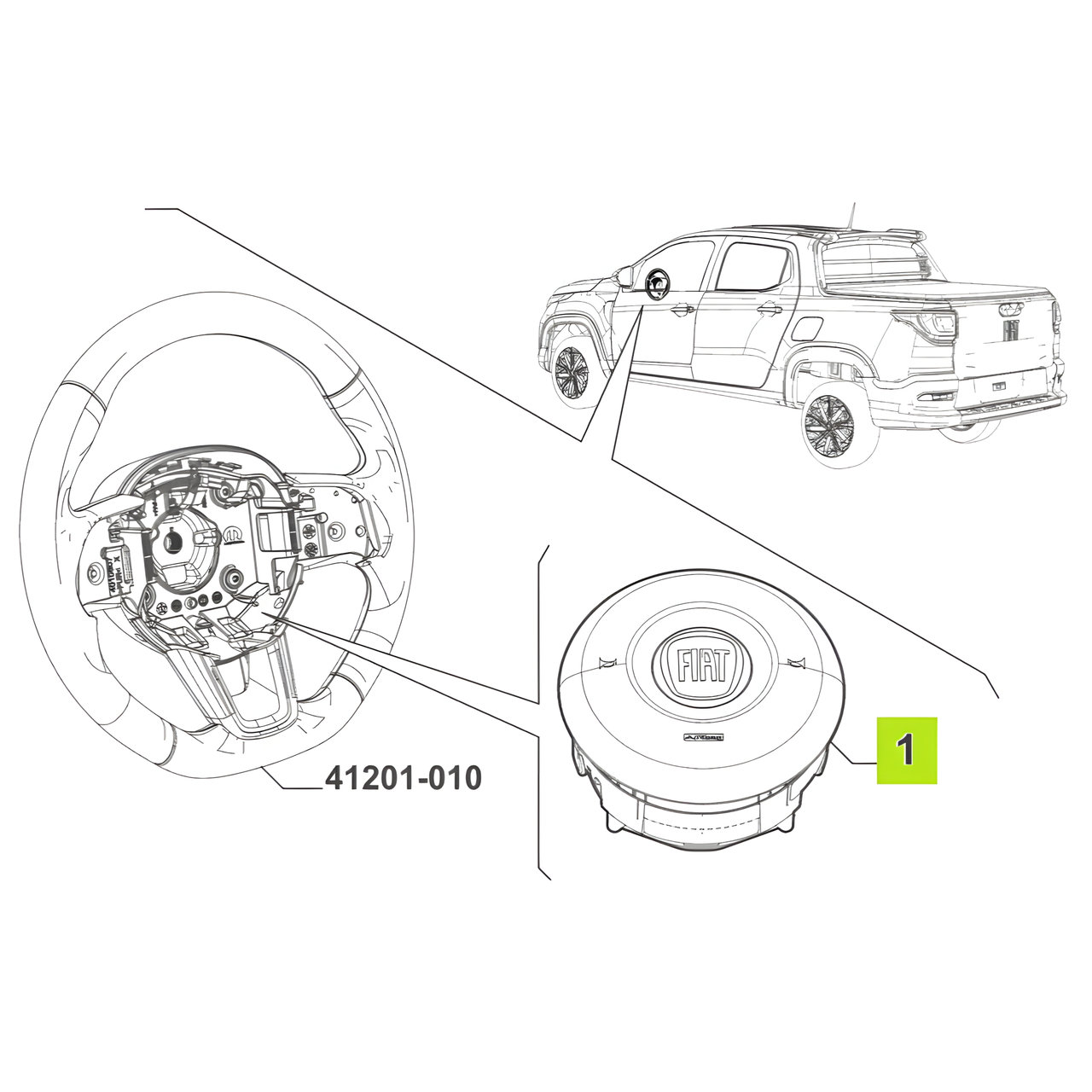 AIRBAG CONDUCTOR -ORIGINAL-