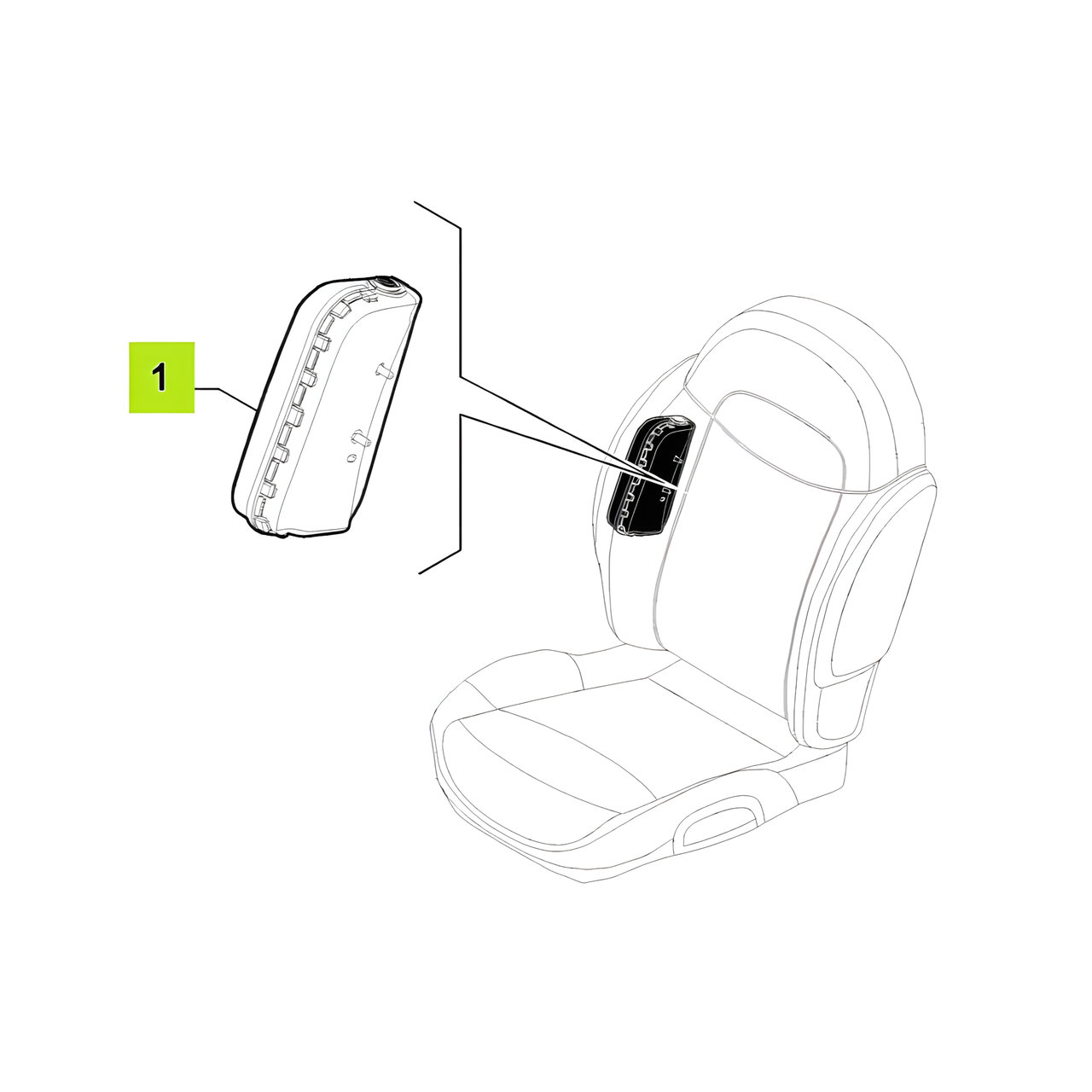 AIRBAG ASIENTO DER. -ORIGINAL-