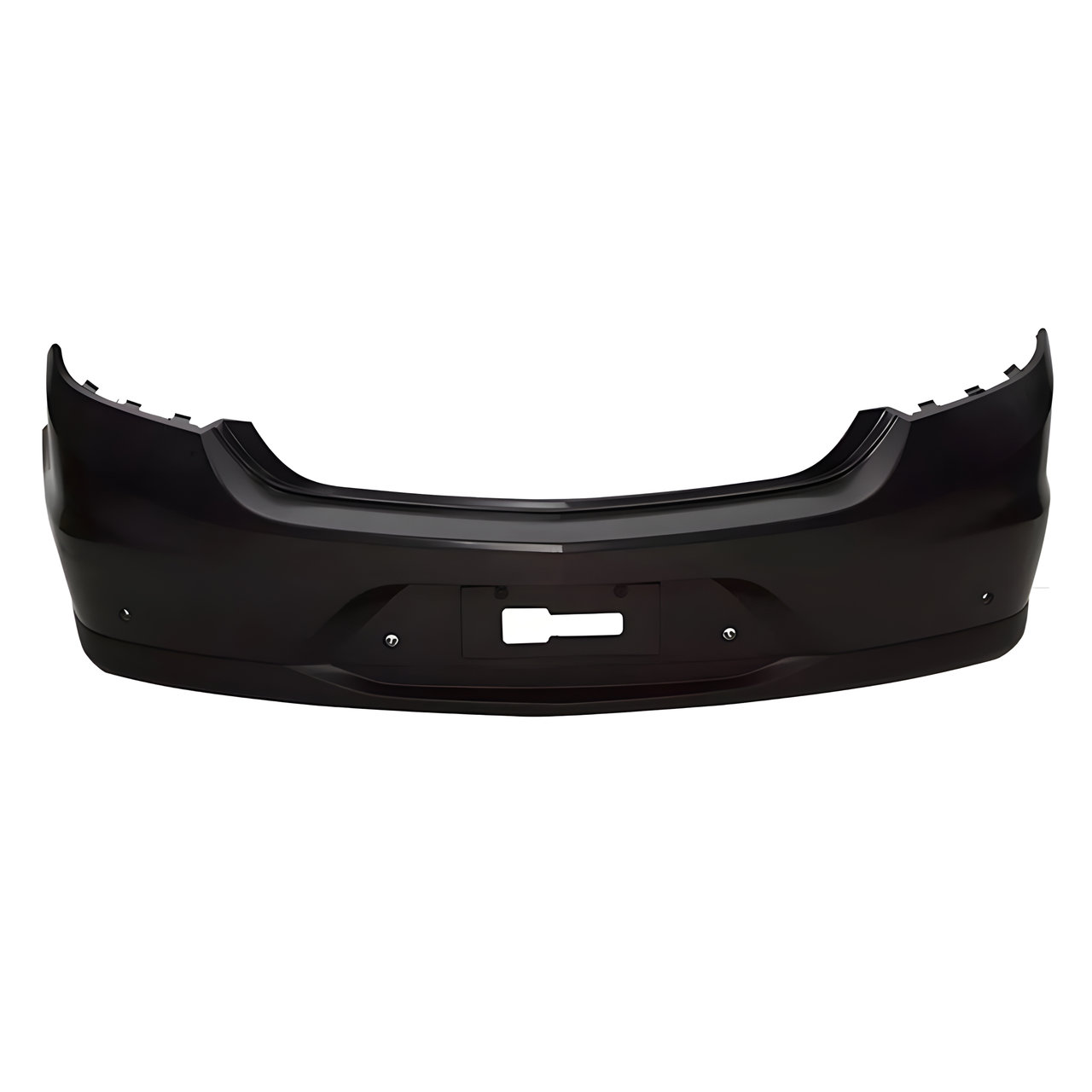 PARAGOLPE TRAS. NEGRO LISO C/AGUJ. SENSOR