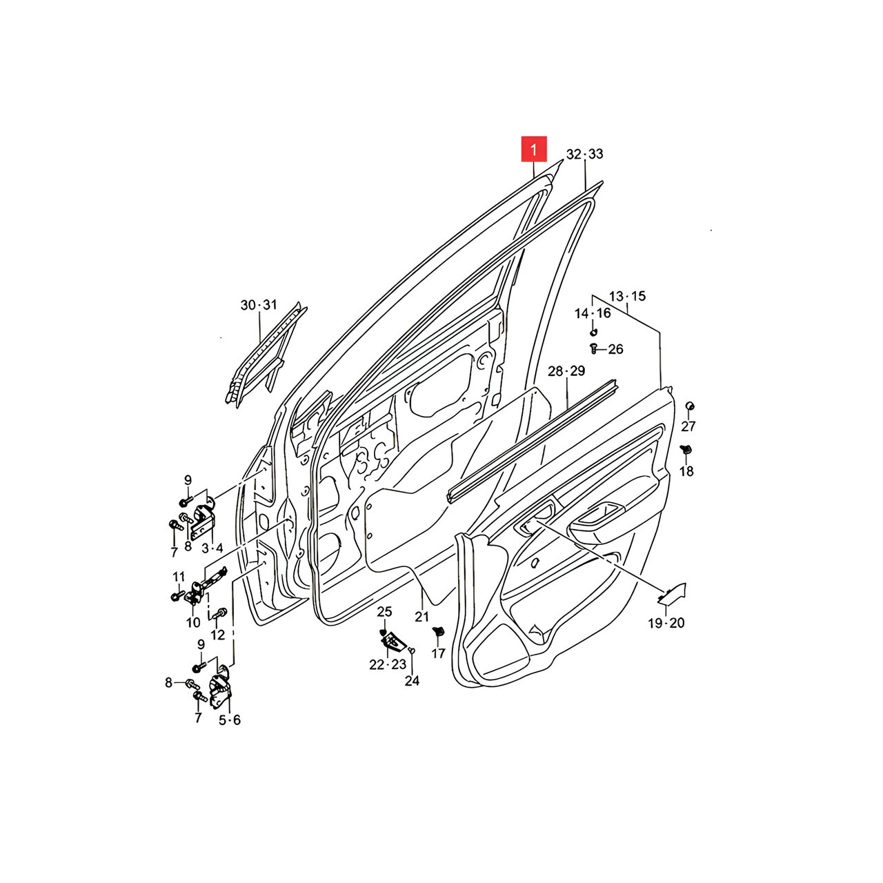 PUERTA DELT. DER. -ORIGINAL-