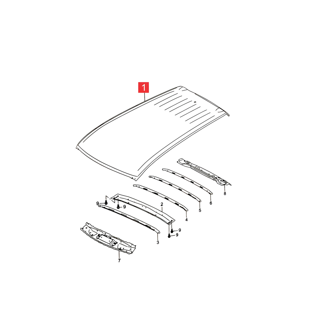 TECHO (MODELO GL) -ORIGINAL-