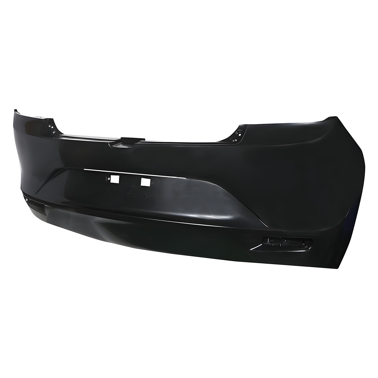 PARAGOLPE TRAS. NEGRO LISO -ORIGINAL-