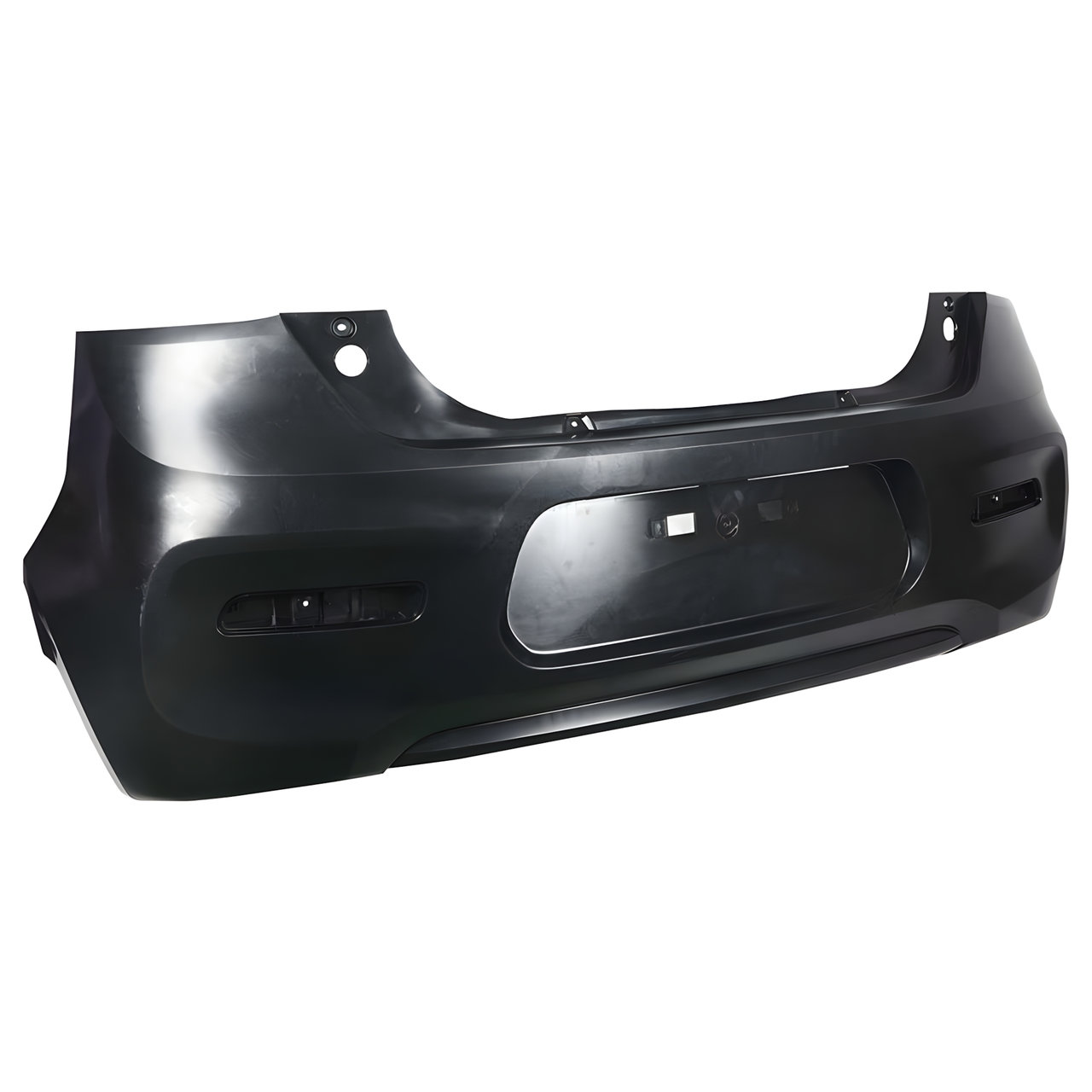 PARAGOLPE TRAS. NEGRO LISO S/SENSOR -ORIGINAL-