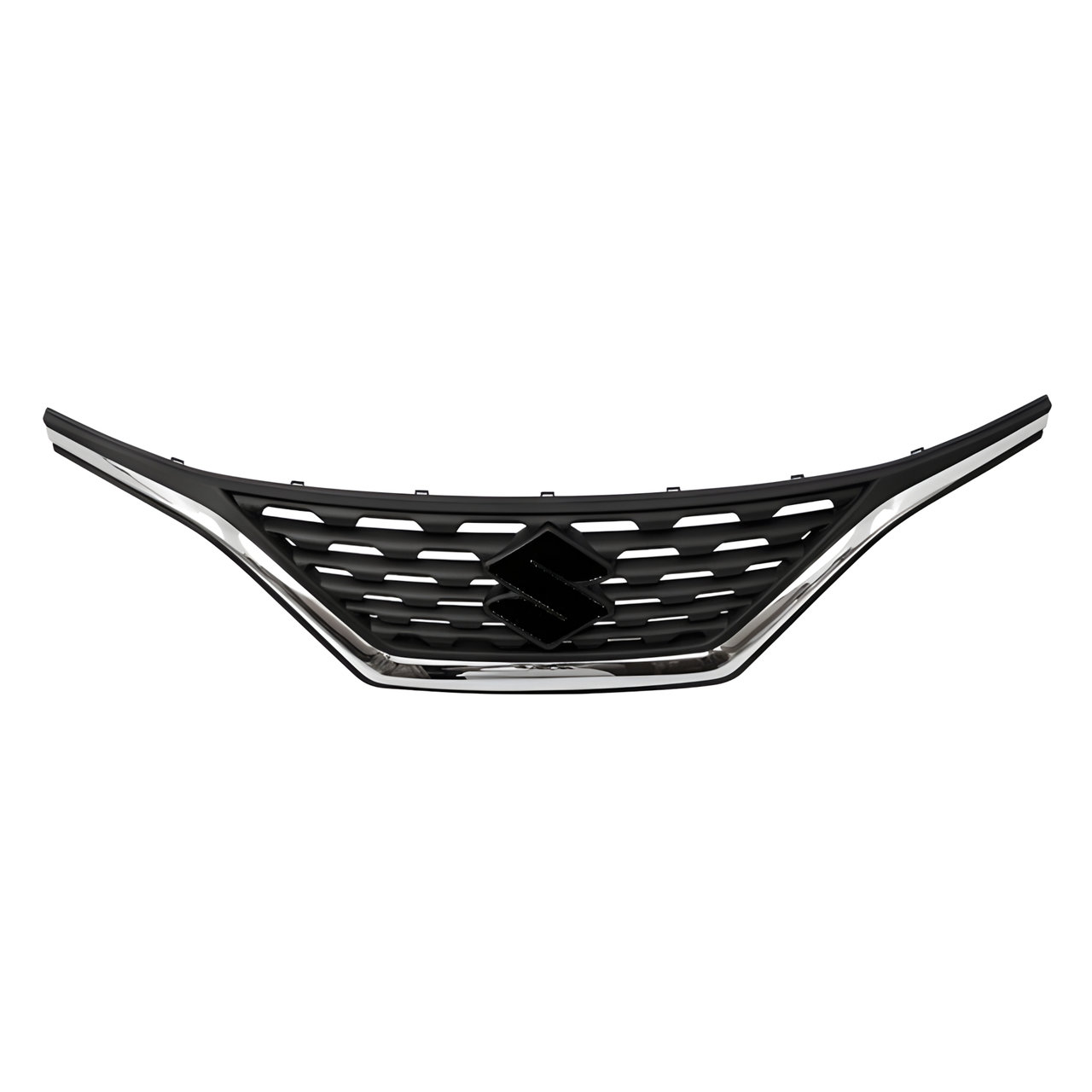 CARETA NEGRA TIPO PANAL C/MOLDURA CROMADA -ORIGINAL-