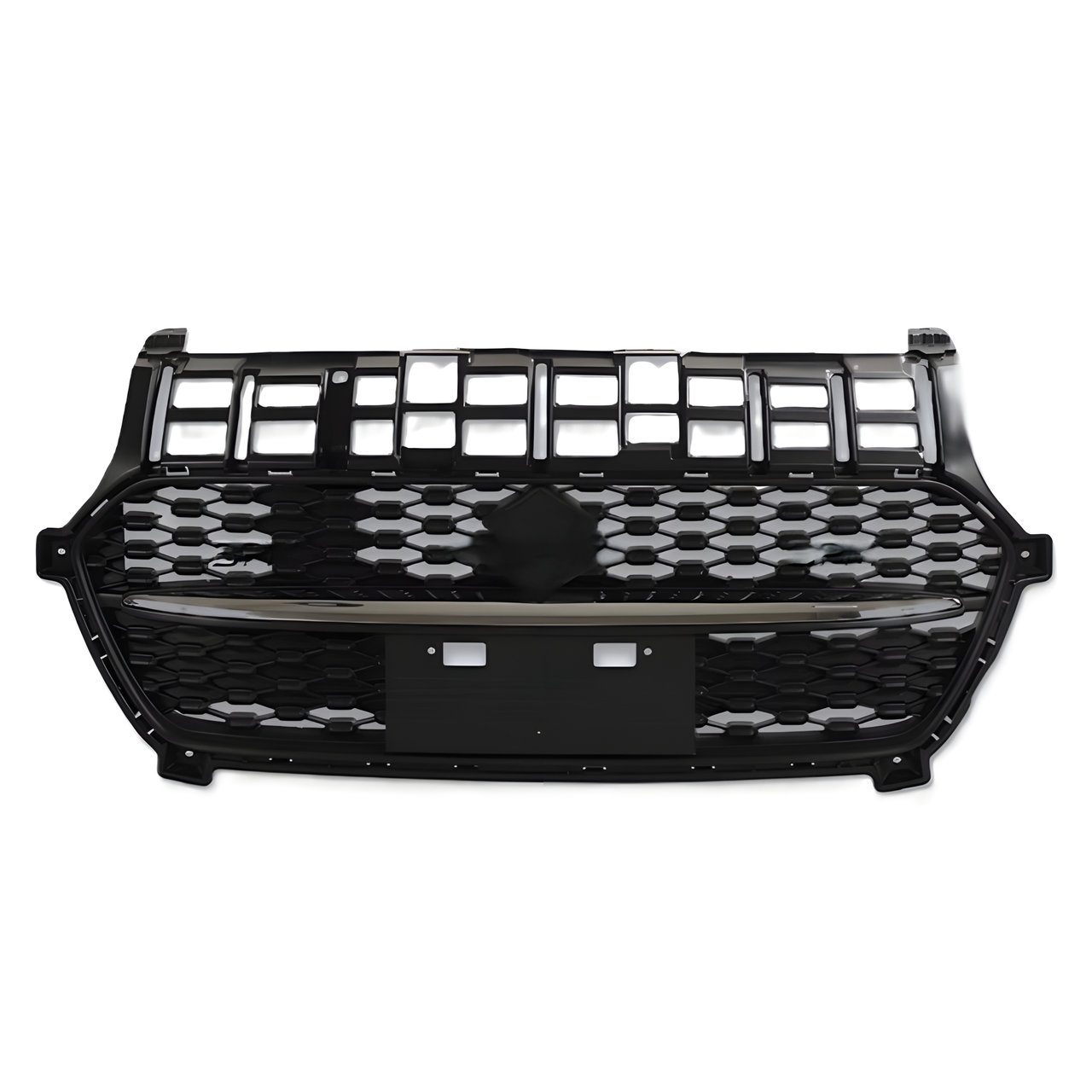 REJILLA CENTRAL PARAGOLPE DELT. C/MOLD. CROMADA 2022-24