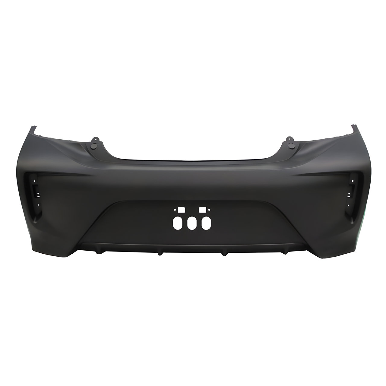 PARAGOLPE TRAS. NEGRO LISO