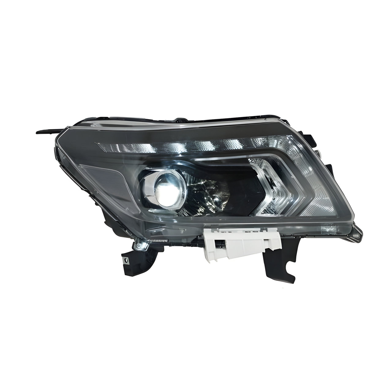 SEMIOPTICA IZQ. FONDO NEGRO C/LUPA C/LED -TYC-