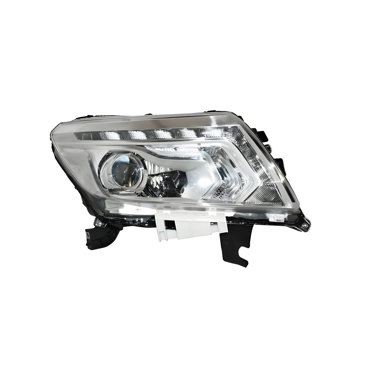 SEMIOPTICA DER. FONDO CROMADO C/LUPA C/LED -TYC-