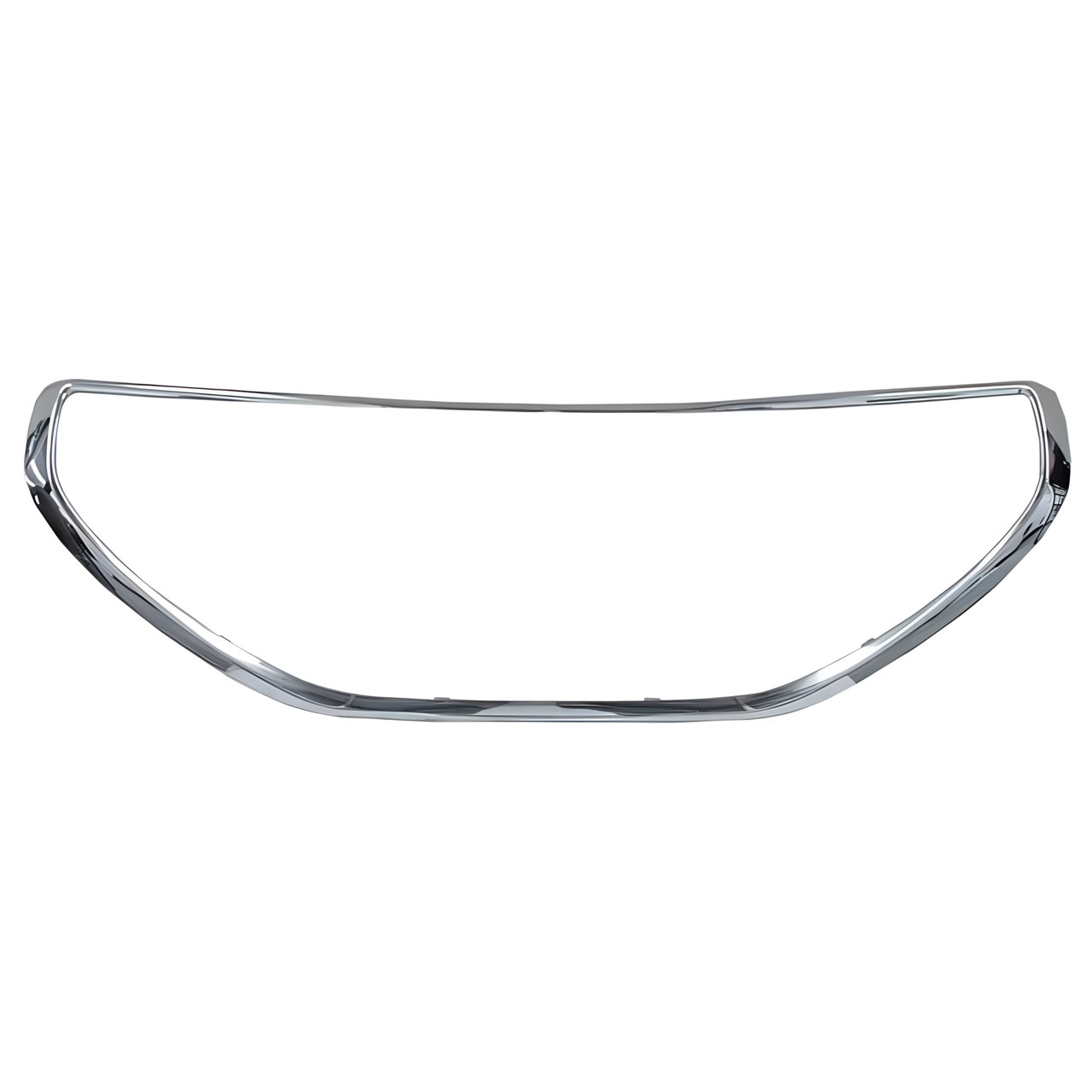 MOLDURA CROMADA CARETA NEGRA PARAGOLPE DELT.
