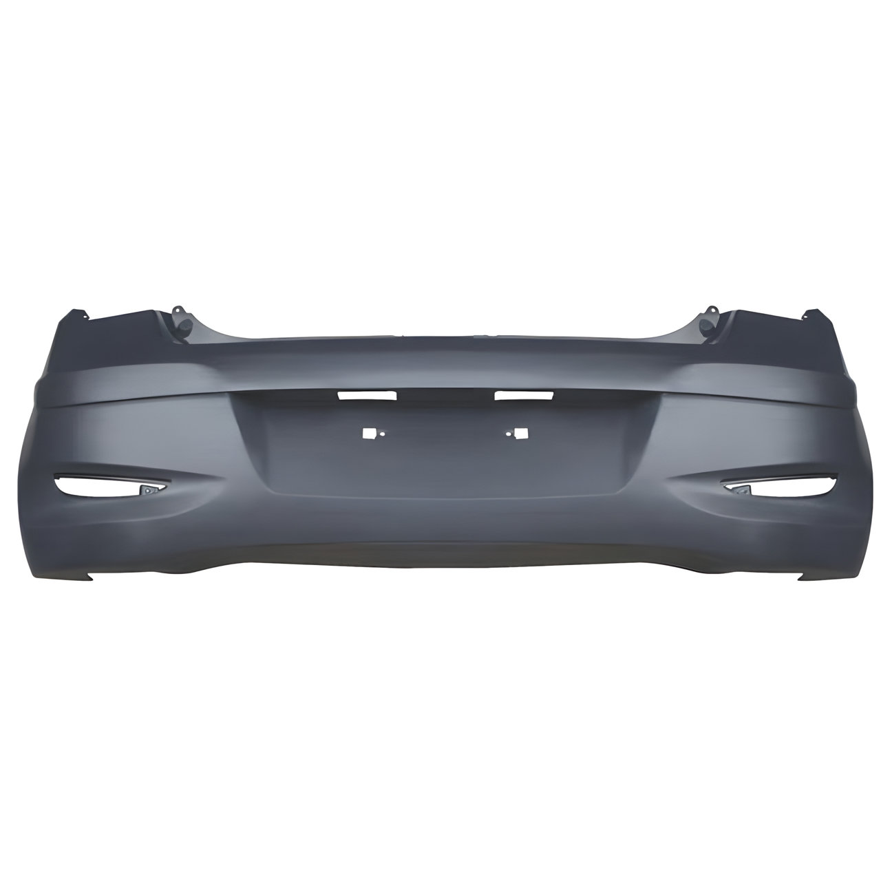 PARAGOLPE TRAS. NEGRO LISO