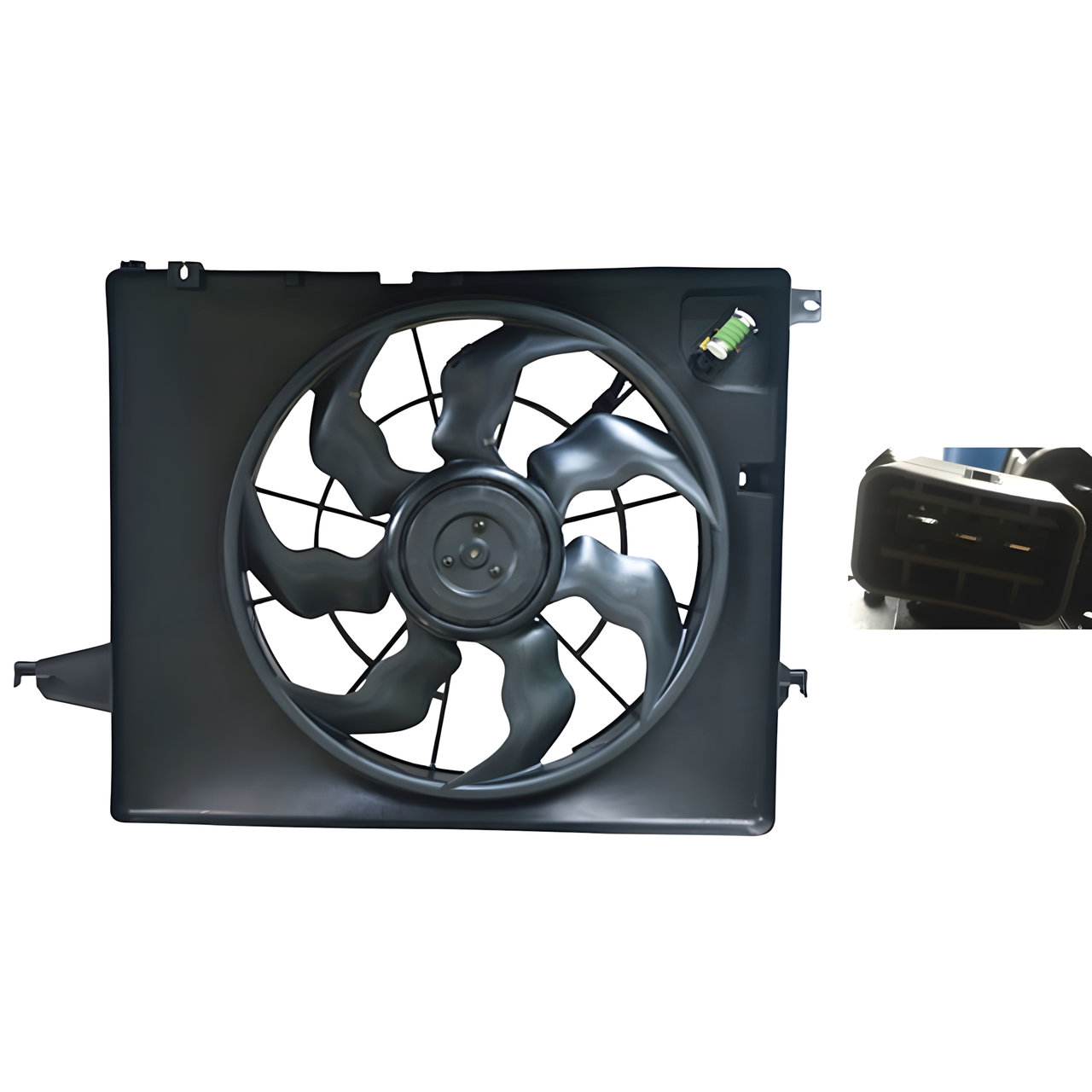 ELECTROVENTILADOR DE AGUA CON SOPORTE -TYC-