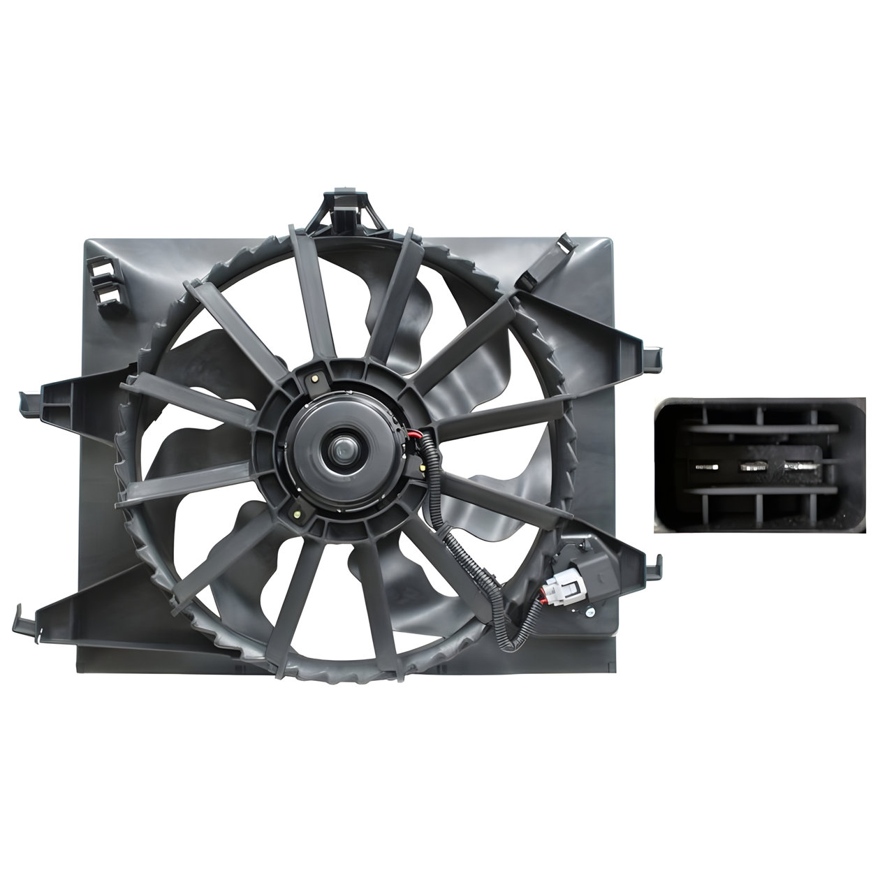 ELECTROVENTILADOR CON SOPORTE - TYC-