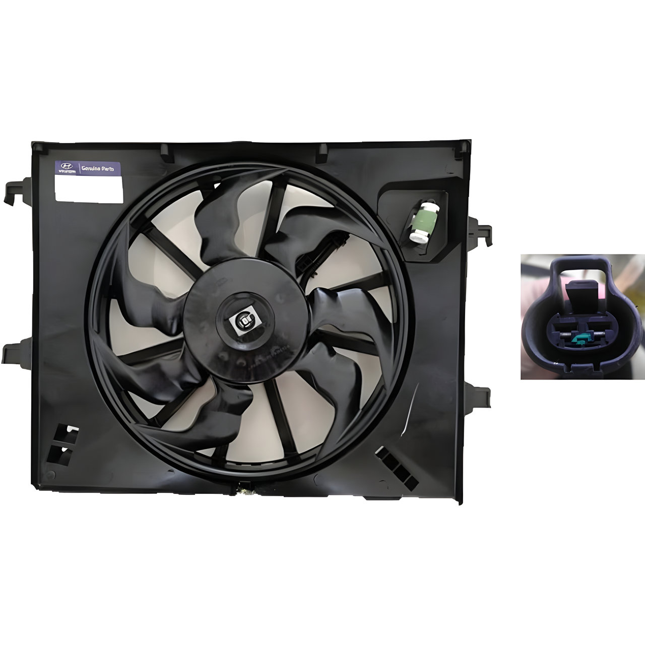 ELECTROVENTILADOR CON SOPORTE -TYC-