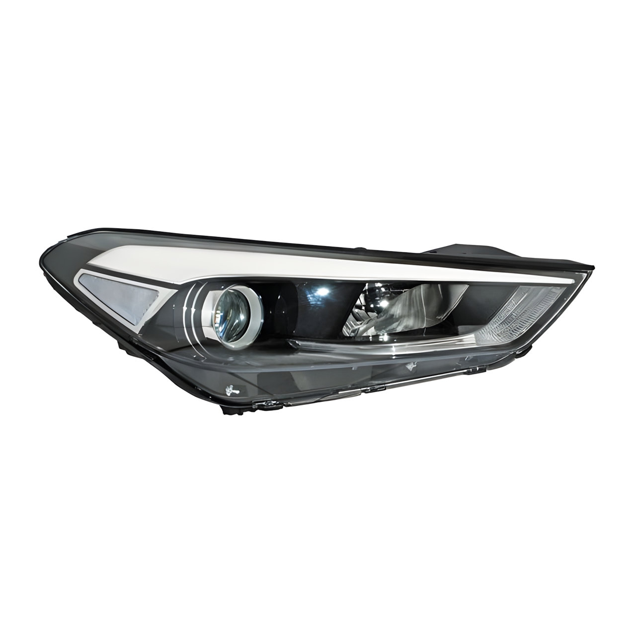SEMIOPTICA DER. (H7/H7) -TYC- (SIN LED)