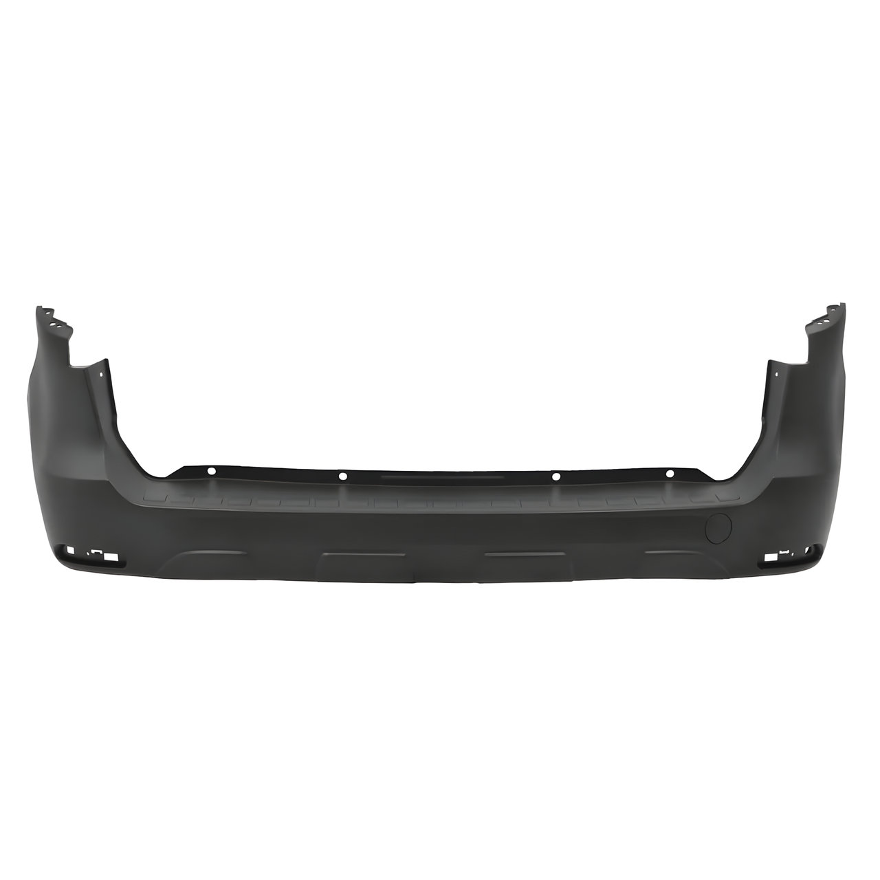 PARAGOLPE TRAS. NEGRO TEXT. S/AGUJ. SENSOR