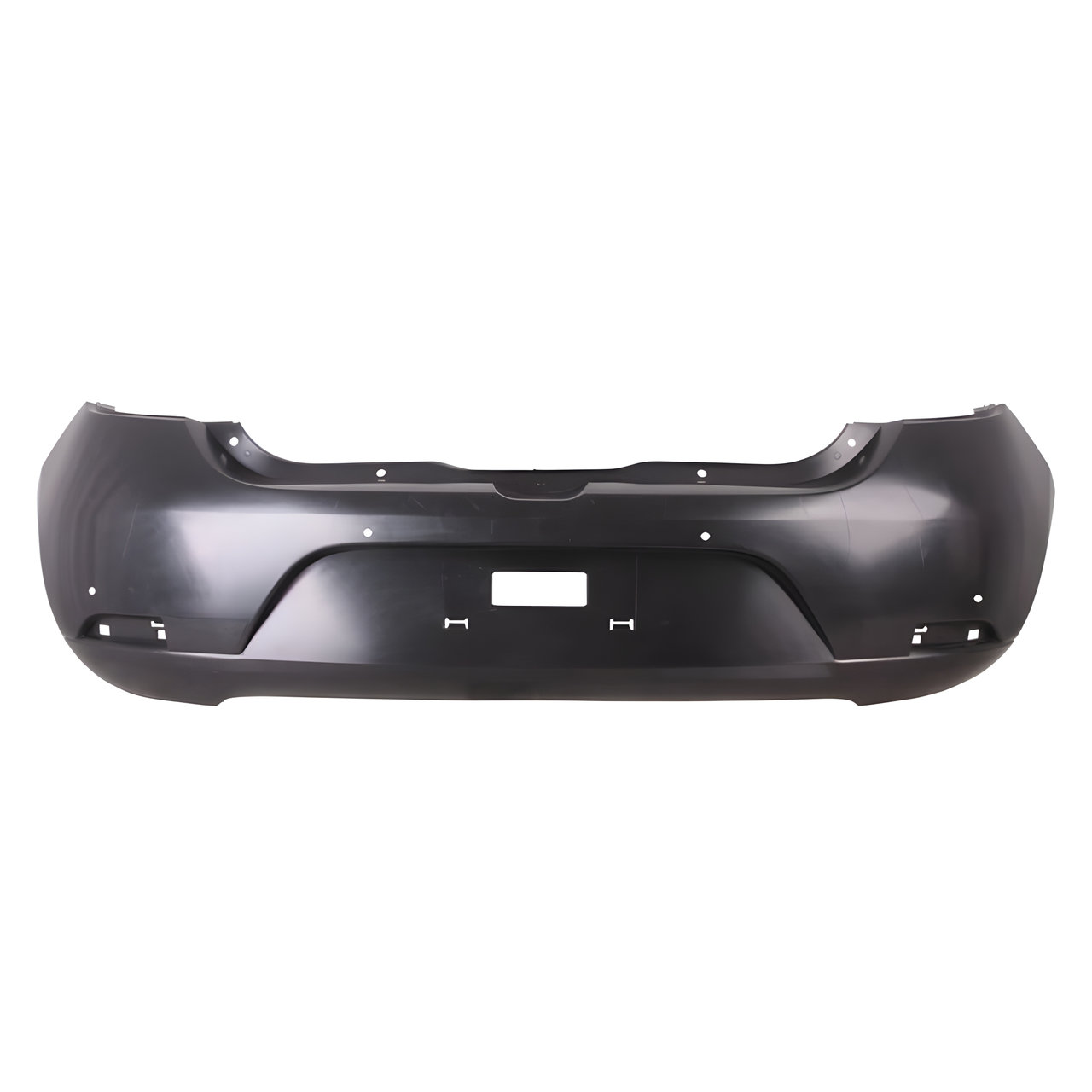 PARAGOLPE TRAS. NEGRO LISO C/AGUJERO SENSOR