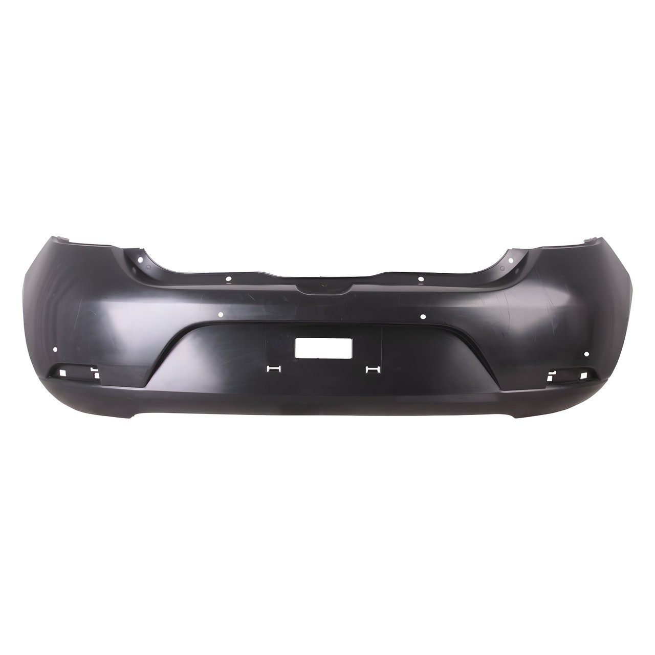 PARAGOLPE TRAS. NEGRO LISO C/AGUJ. SENSOR