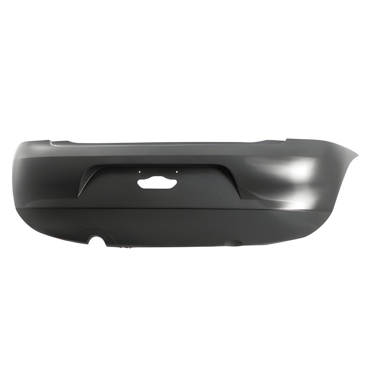 PARAGOLPE TRAS. NEGRO LISO