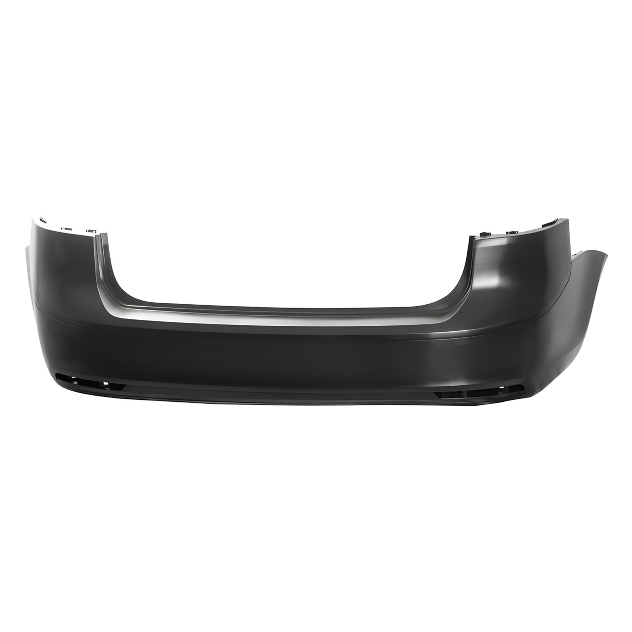 PARAGOLPE TRAS. NEGRO LISO S/AGUJ. SENSOR
