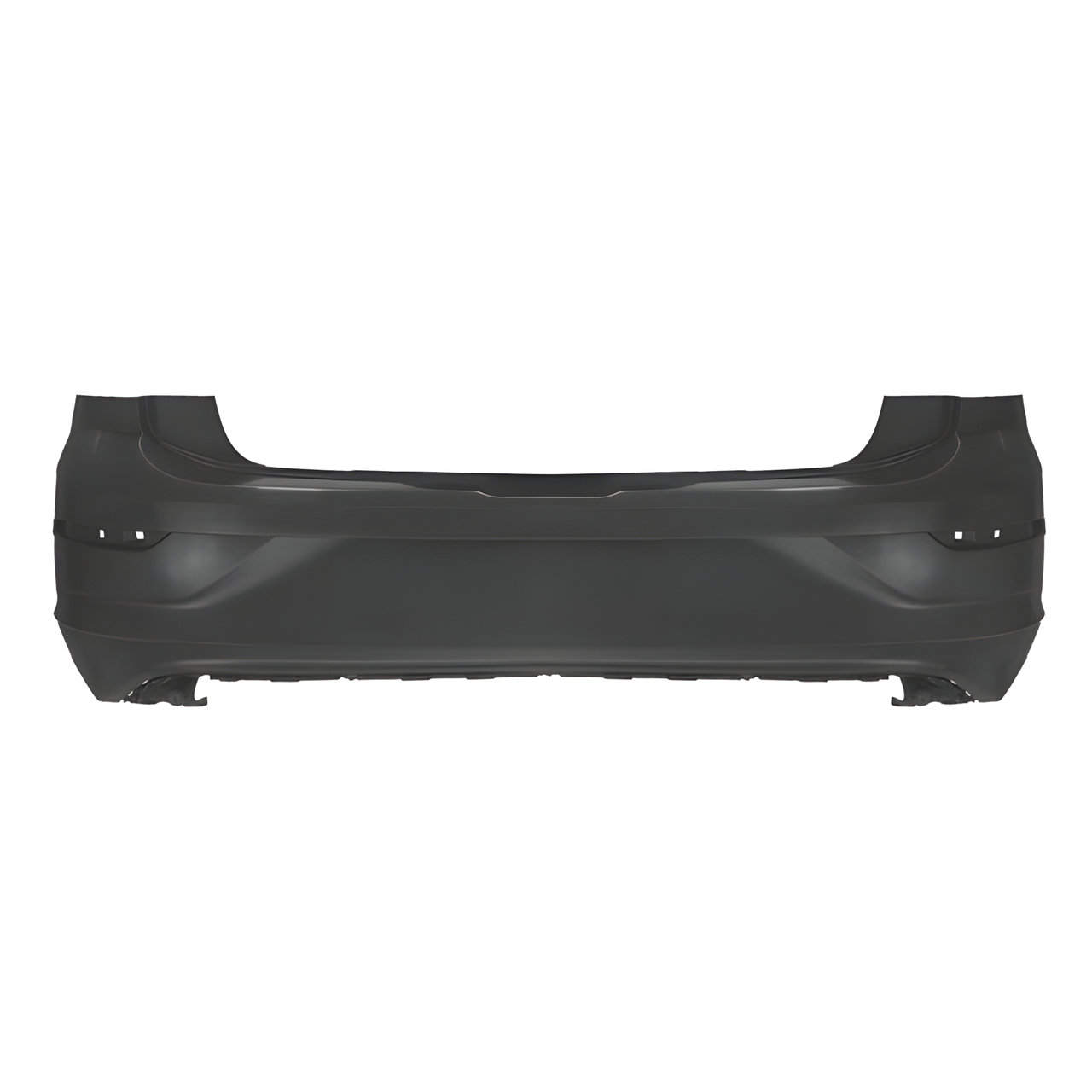 PARAGOLPE TRAS. NEGRO LISO S/AGUJ. SENSOR