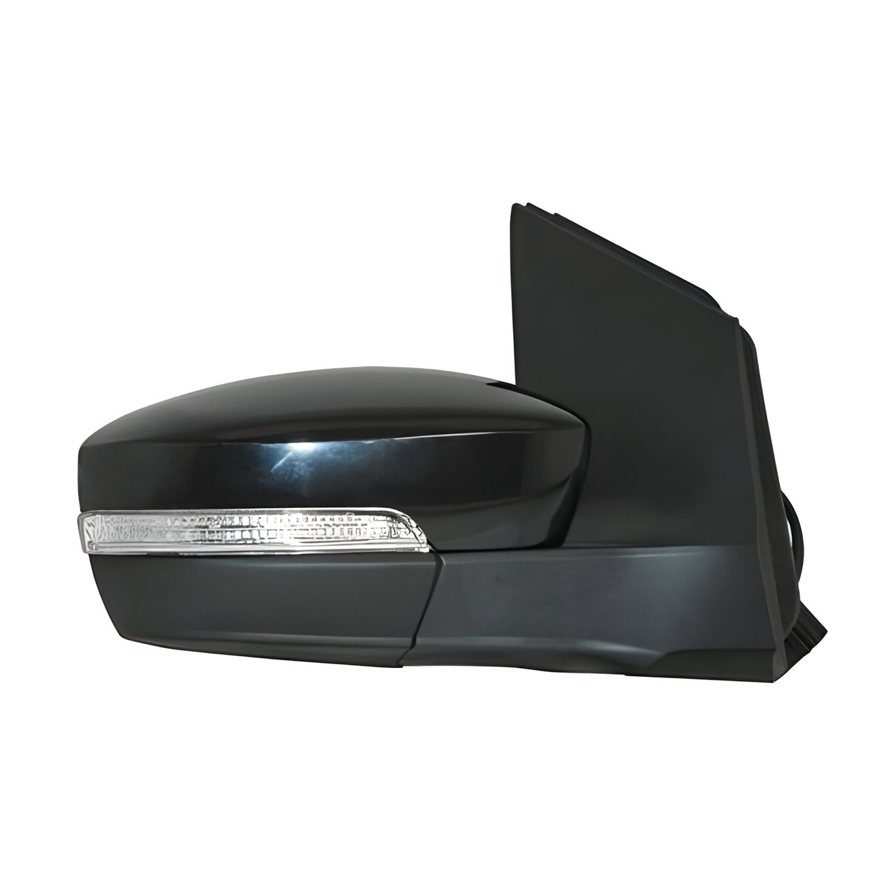 ESPEJO EXT. DER. ELECTRICO C/SE&Ntilde;AL NEGRO TEXT. 5 PINS -TYC-
