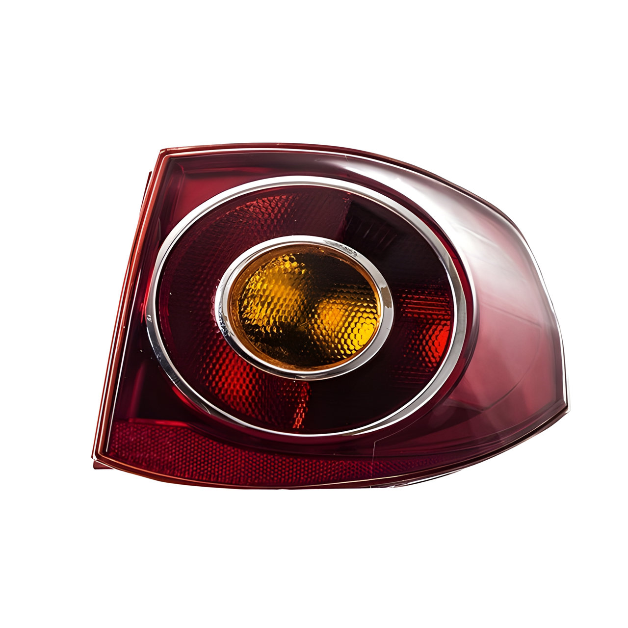 FARO TRASERO EXTERNO DER. BORDE ROJO -LEDEX-