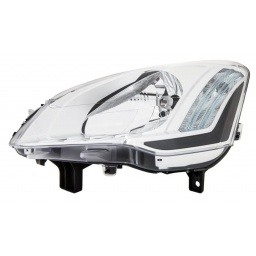 SEMIOPTICA IZQ.  M/ELECTRICO PARABOLA SIMPLE (H4) -TYC-