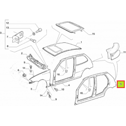 LATERAL DER. (5 PTAS.) -ORIGINAL-