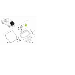 BISAGRA IZQ/DER DE PORTON TRASERO -ORIGINAL-